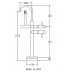 Bath Mixer Freestanding L003